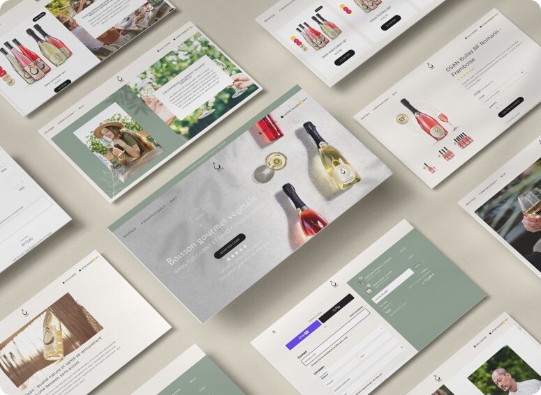OSAN - E-commerce development through Shopify transition