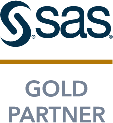 SAS Gold Partner Logo CBTW Data Analytics and AI